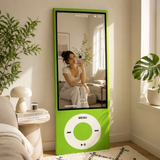 Espelho iPod Decorativo Estilo Retrô (verde)