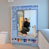Espelho Decorativo Estilo Paint Retrô