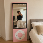 Espelho iPod Decorativo Estilo Retrô (rosa)